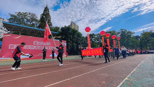 美麟幼稚园第五届国防教育军事月毕营活动